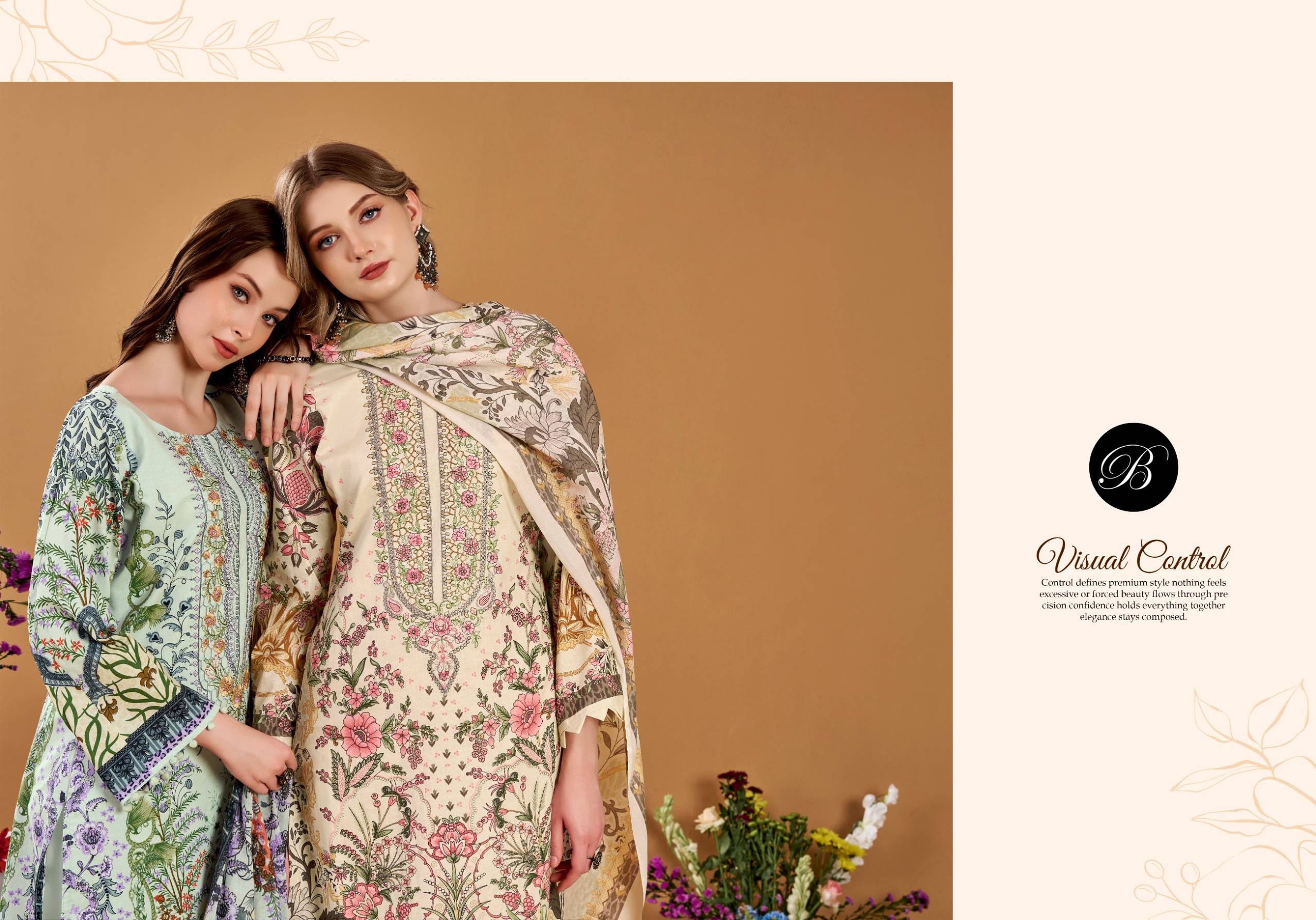 NAIRA VOL-145 by BelliZa DesigNer 985-001 TO 985-008 SERIES Pakistani Stylish Embroidered PURE COTTON COLLECTION At Wholesale Price